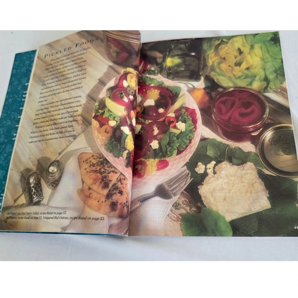 1999 Ball Blue Book Guide to Home Canning Freezing Dehydration Cookbook
